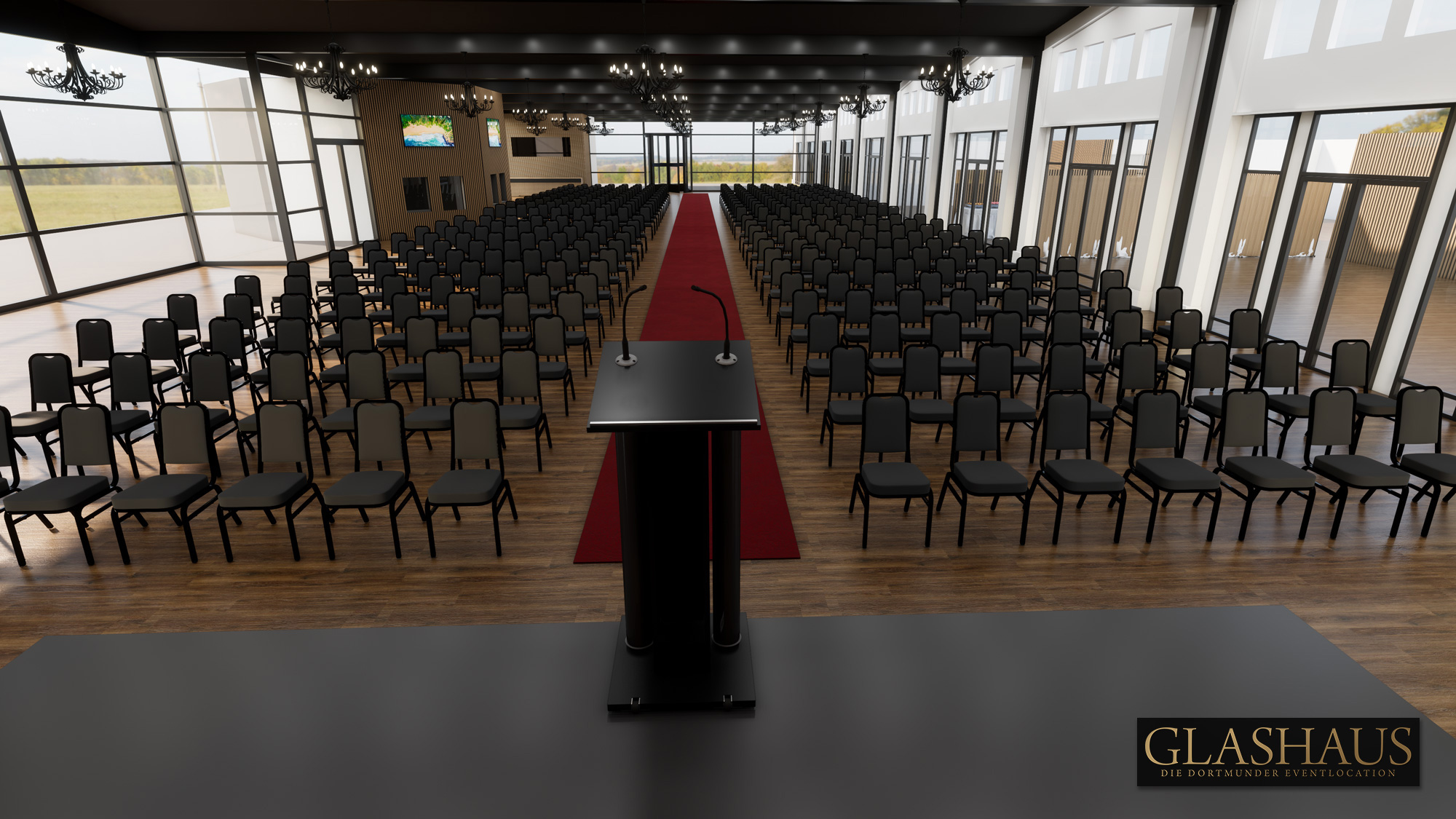 Hochzeitslocation: Glashaus Dortmund