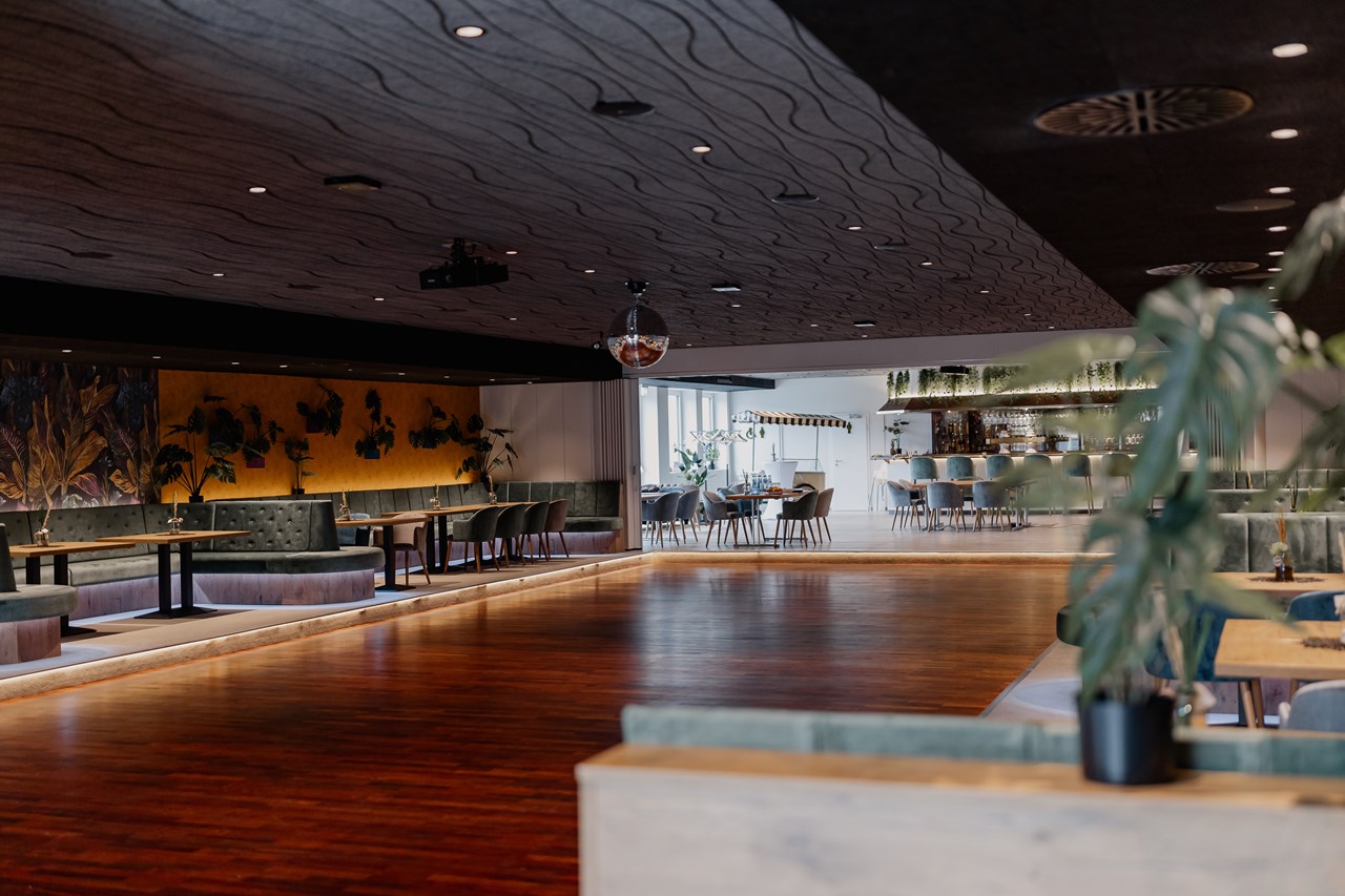Landhotel Küffner Informatie over de balzalen Danszaal