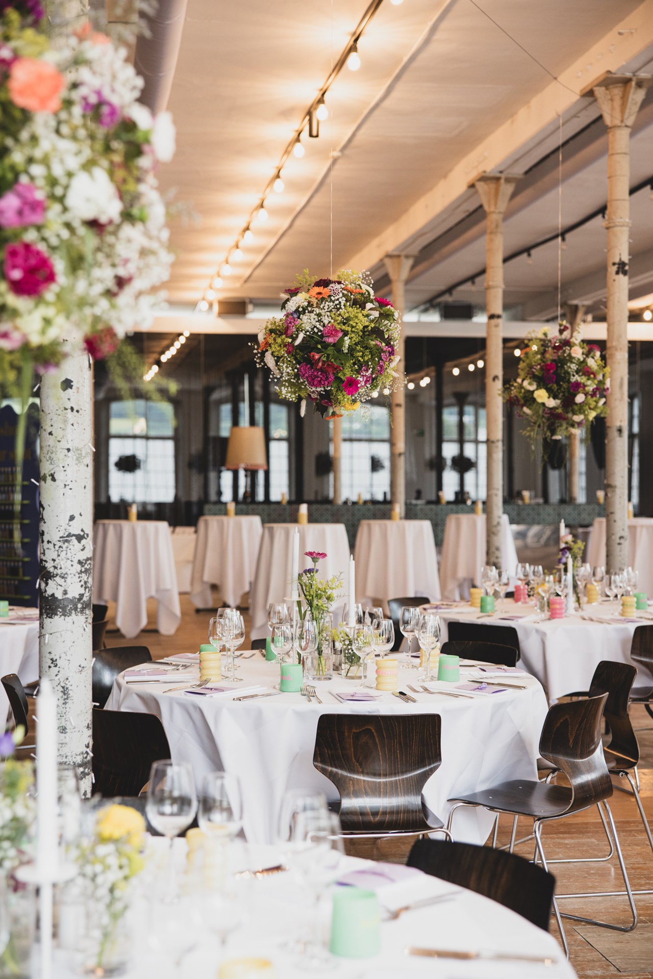 Fabrik Klarenbrunn Angaben zu den Festsälen Spinnsaal