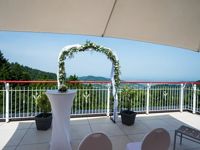 Hochzeit - PLZ 77866 (Deutschland) - Terrasse  - Eventhaus Wiedenfelsen