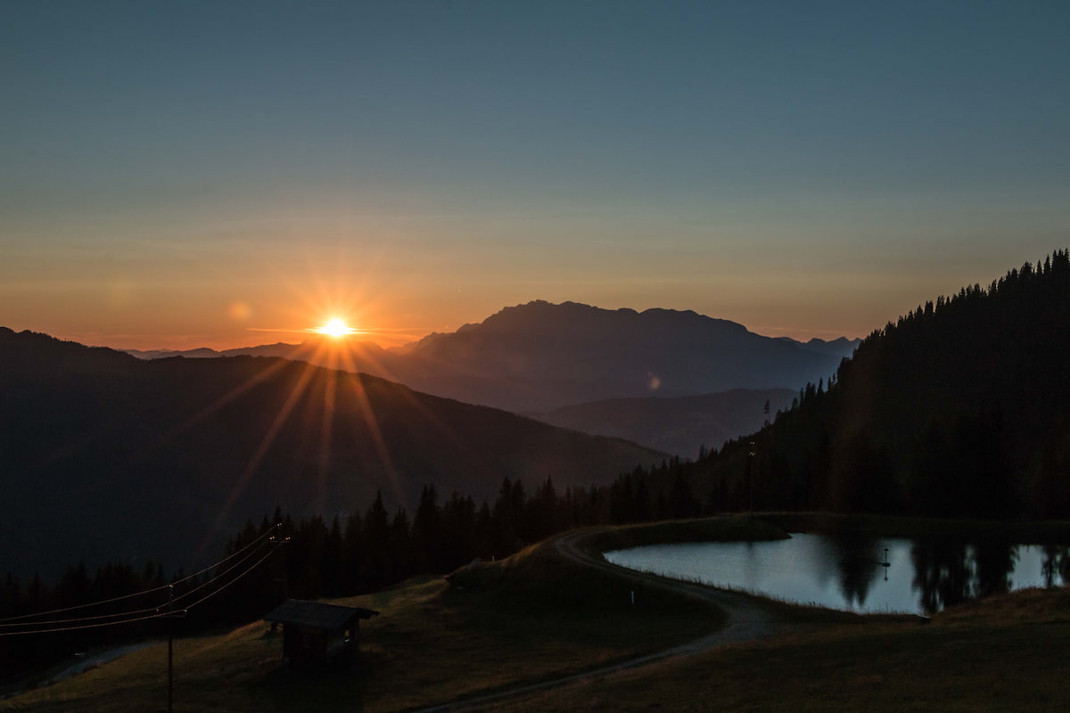 Hochzeitslocation: hier schwimmen wir - Schüttalm
