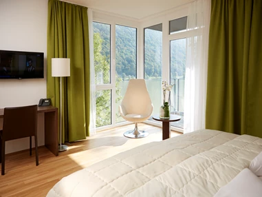 Hochzeitslocation: Doppelzimmer "Premium" für das Brautpaar - Hotel Wesenufer