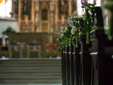 Hochzeitslocation: Romantische Kirche - Hotel Wesenufer