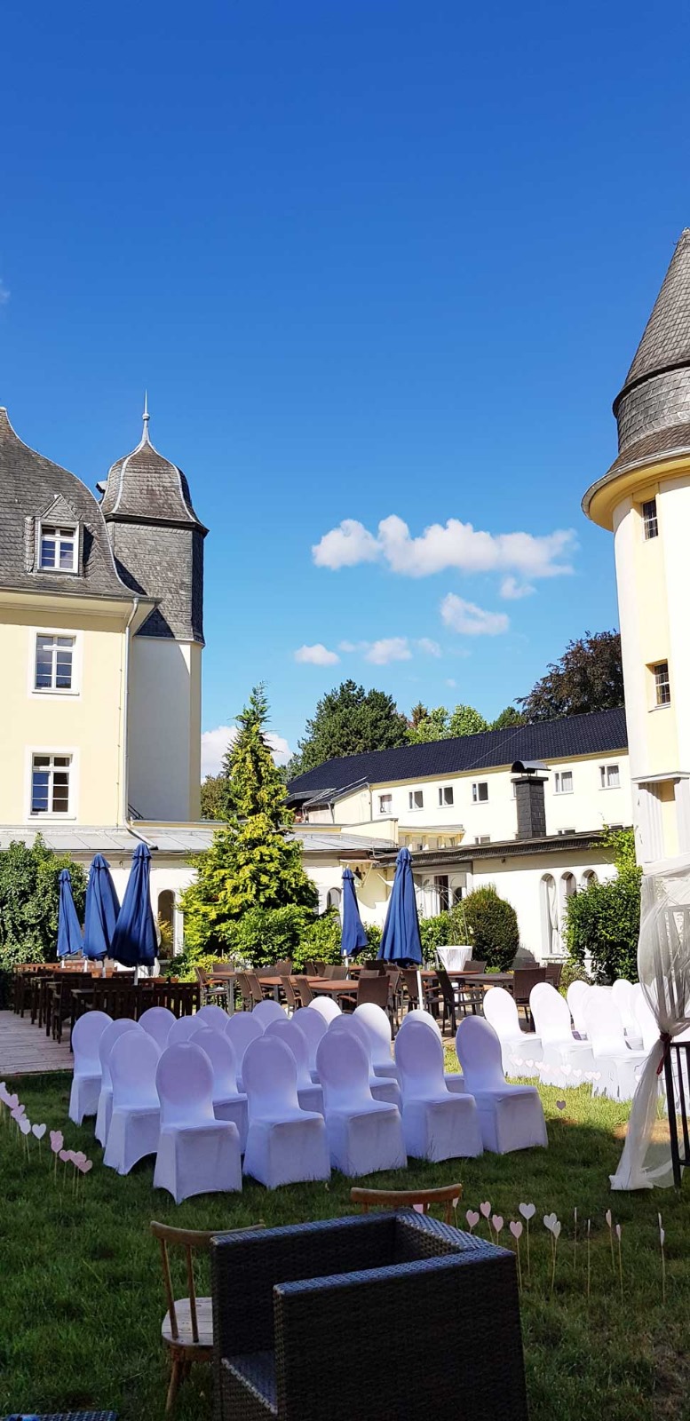 Hochzeitslocation: Garten - Schlosshotel Domaene Walberberg