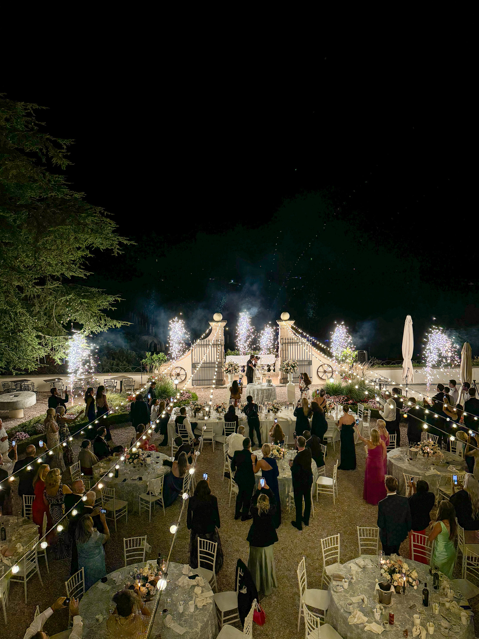 Hochzeit: Villa Cariola