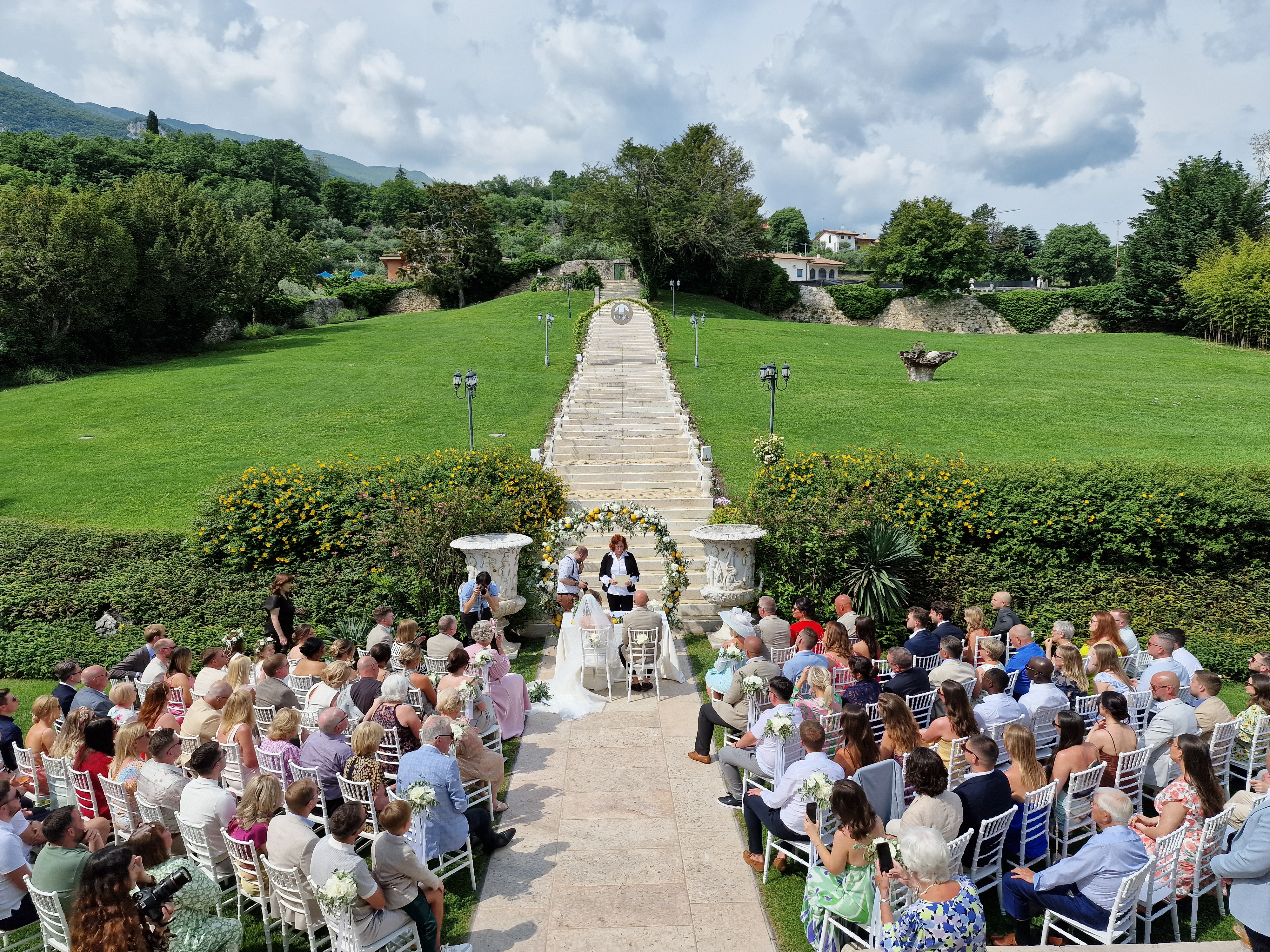 Hochzeit: Villa Cariola