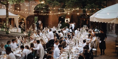 Hochzeit - Nals - Hochzeitsdinner im Schlosshof - Weingut Schloss Rametz