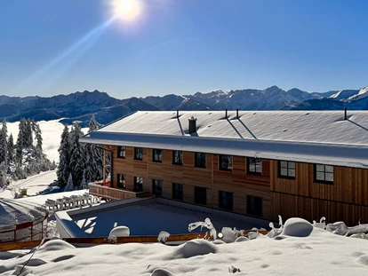Bruiloft - barrierefreie Location - Auch im Winter ist die Glockneralm einfach ein wunderschöner Ort für unvergessliche Feiern - Bergrestaurant Glockneralm