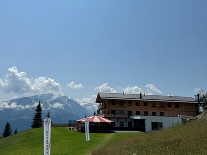 Bruiloft - barrierefreie Location - wunderschöner Blick auf die Glockneralm - Bergrestaurant Glockneralm