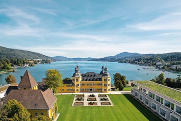 Hochzeit: Das Falkensteiner Schlosshotel Velden liegt direkt am Wörthersee in Kärnten.  - Falkensteiner Schlosshotel Velden