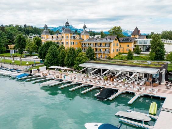 Hochzeit: Das Falkensteiner Schlosshotel Velden liegt direkt am Wörthersee in Kärnten. - Falkensteiner Schlosshotel Velden
