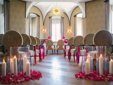 Hochzeit: Romantik pur bei den Trauungszeremonien im Schlosshotel Velden. - Falkensteiner Schlosshotel Velden