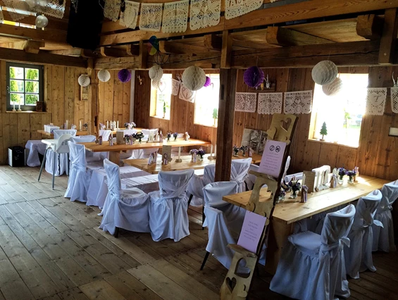 Hochzeitslocation: Gustav's Hütte & Altes Backhaus