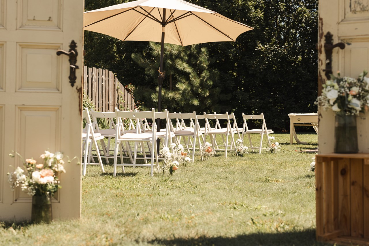 Unter Freunden | Genuss & Events Angaben zu den Festsälen Garten