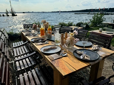 Hochzeit: Fisch Borke