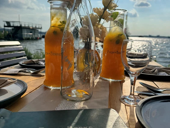 Hochzeit: Fisch Borke