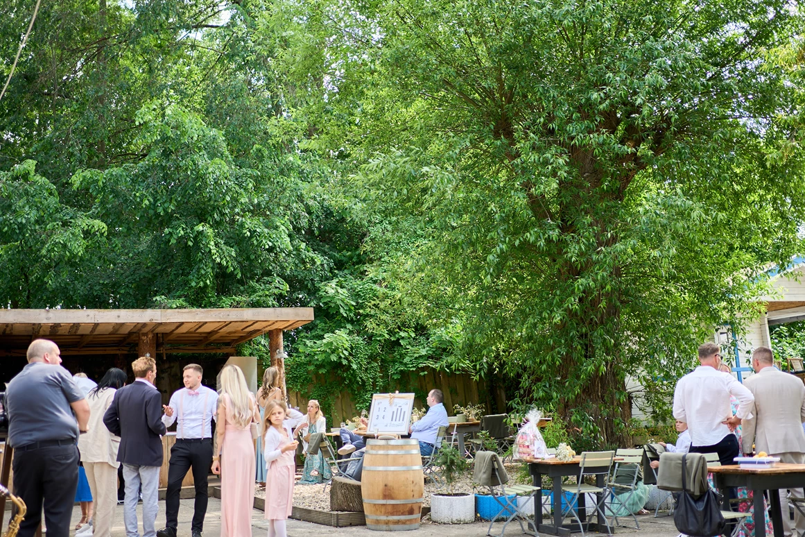 Hochzeit: Fisch Borke