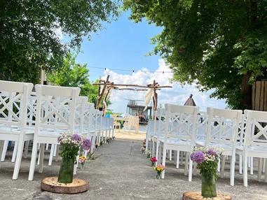 Hochzeit: Fisch Borke