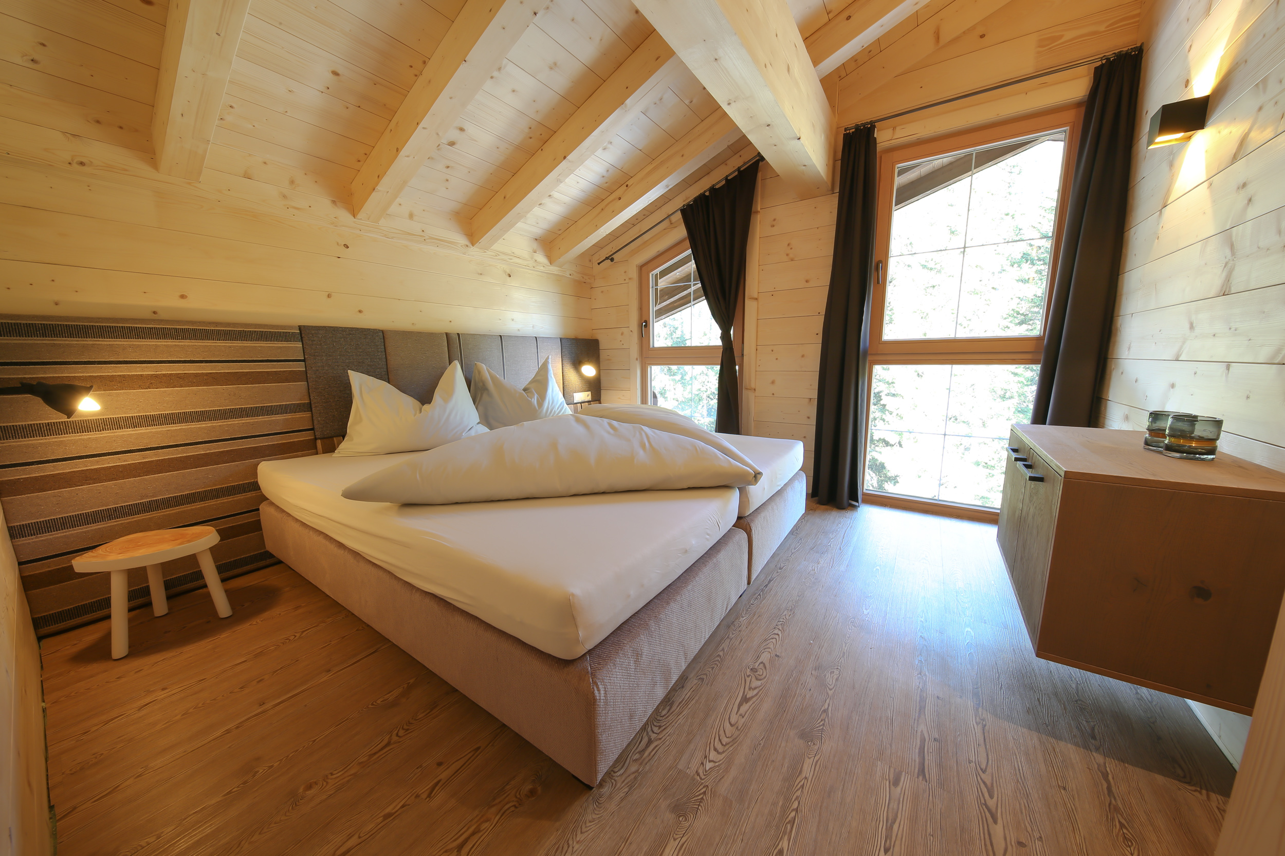 Hochzeit: Schlafzimmer Chalet - Montana Hochfügen 