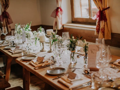 Hochzeit - nächstes Hotel - Tirol - Tischdekoration - Montana Hochfügen