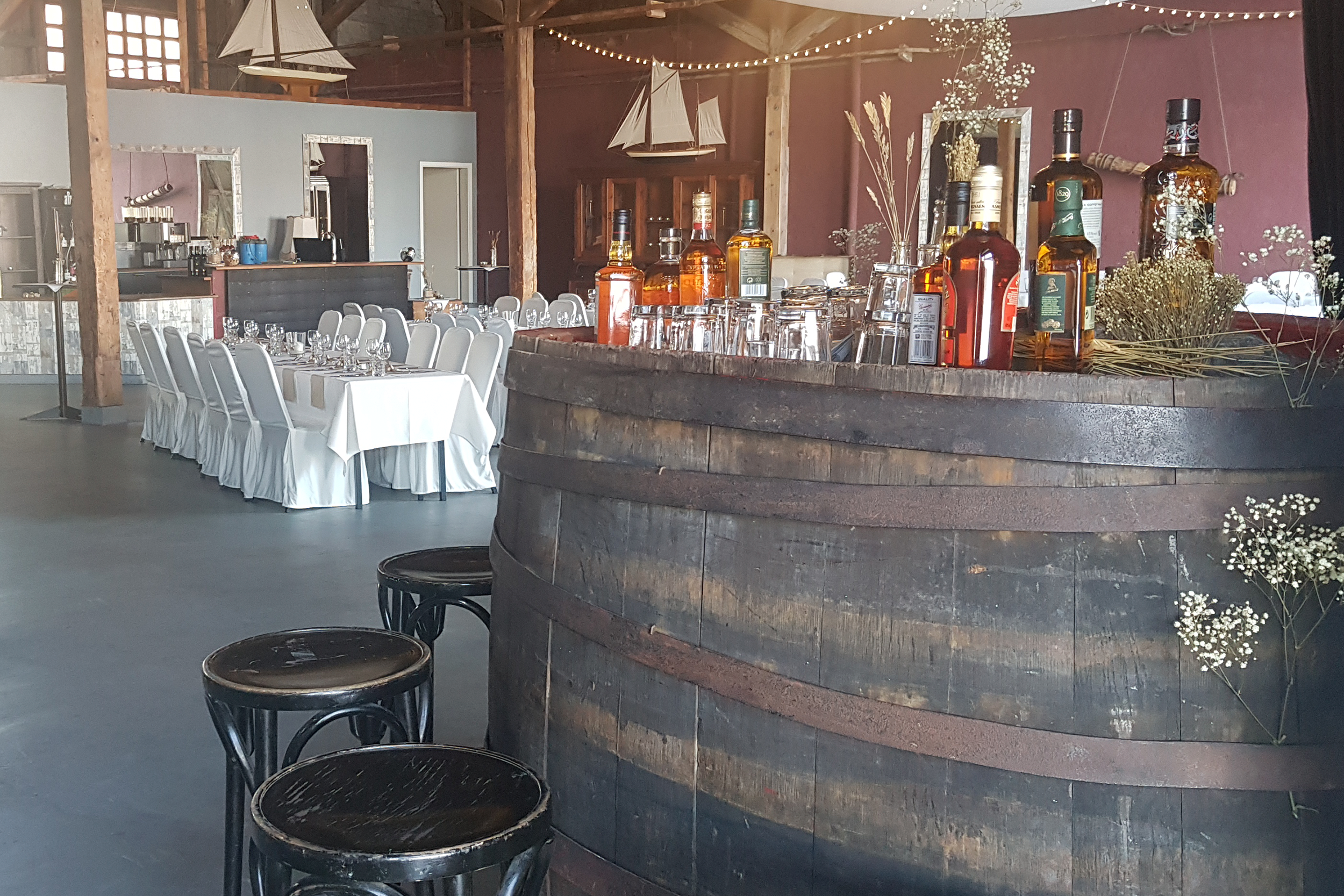 Hochzeit: Schuppen 9 Großer Saal und Blauer Salon