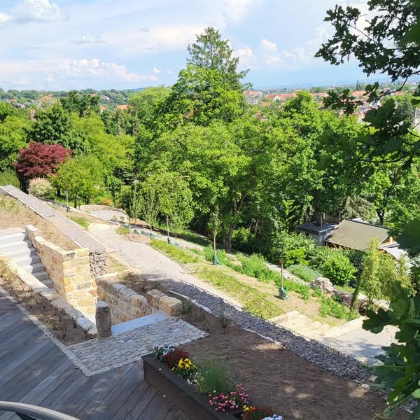 Hochzeitslocation: Himmelstreppe mit Park - Hotel Bergwirtschaft Wilder Mann