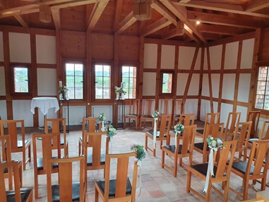 Hochzeitslocation: Freie Trauung, Regenalternative in der Turmspitze - Unterhof