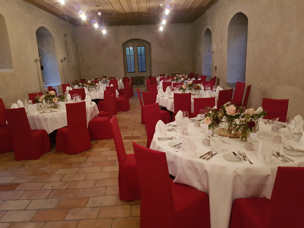 Unterhof Information about the banquet halls Knights' Hall