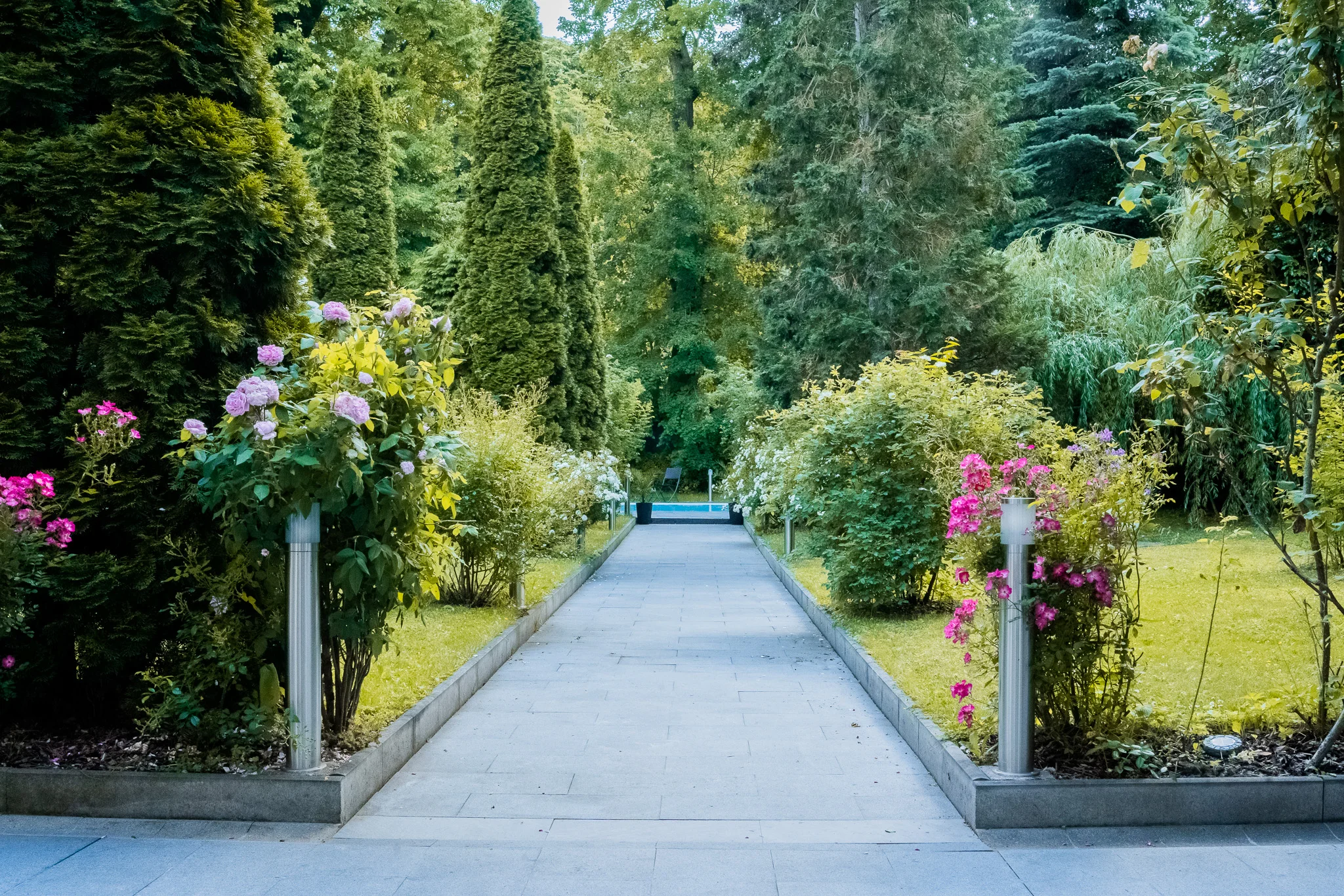 Hochzeitslocation: Weg zum Pool - Wienerwald Residenz