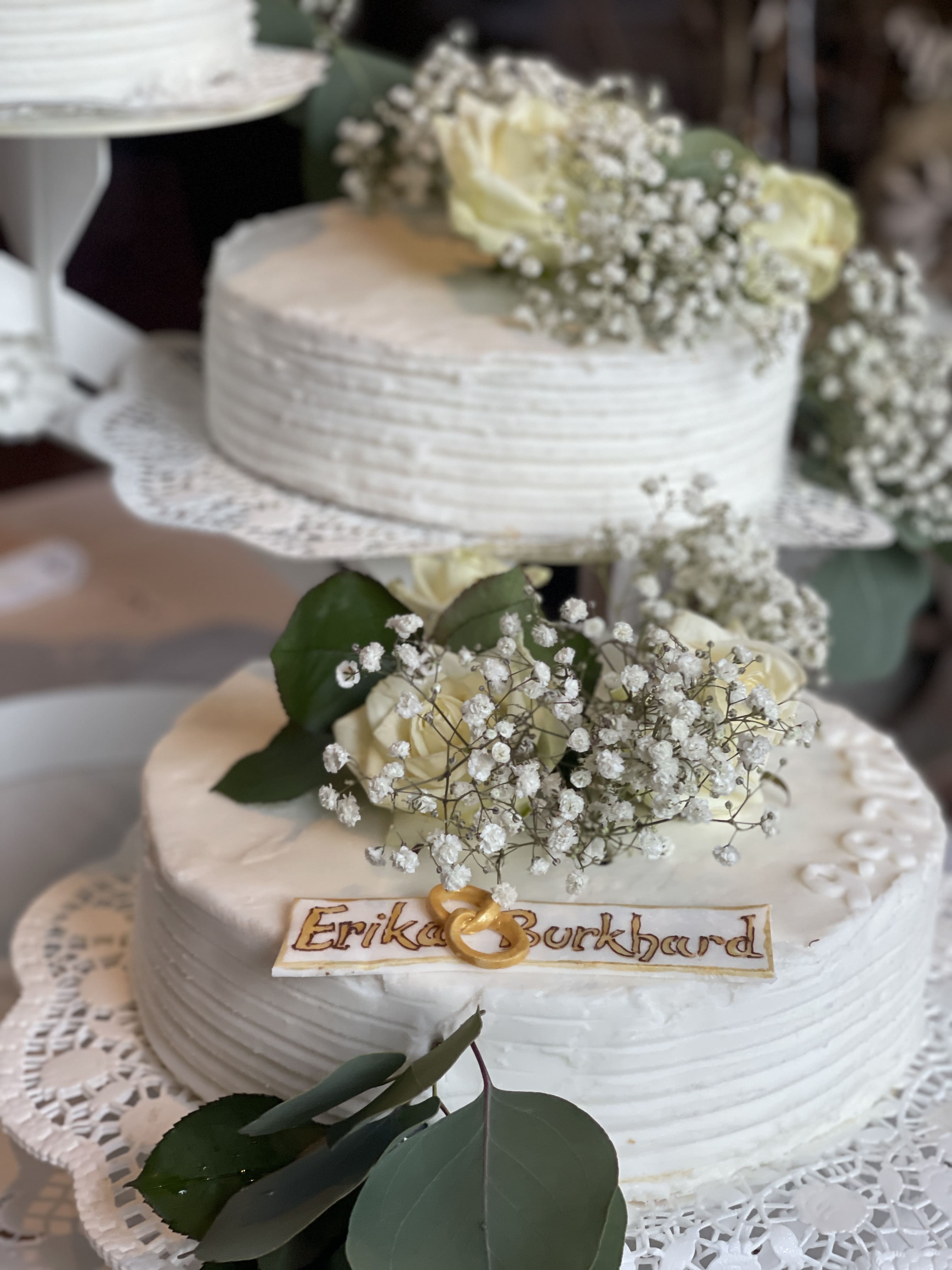 Hochzeit: eine Hochzeitstorte - Sportresort Alpenblick Zell am See