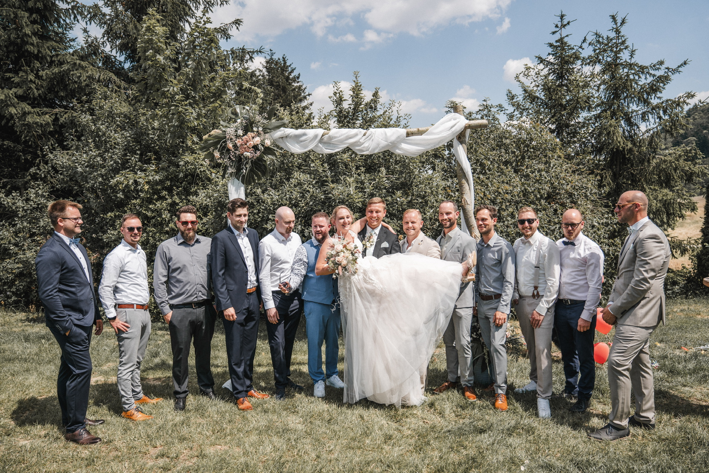 Hochzeit: Hotel Bastenhaus Hochzeit im grünen