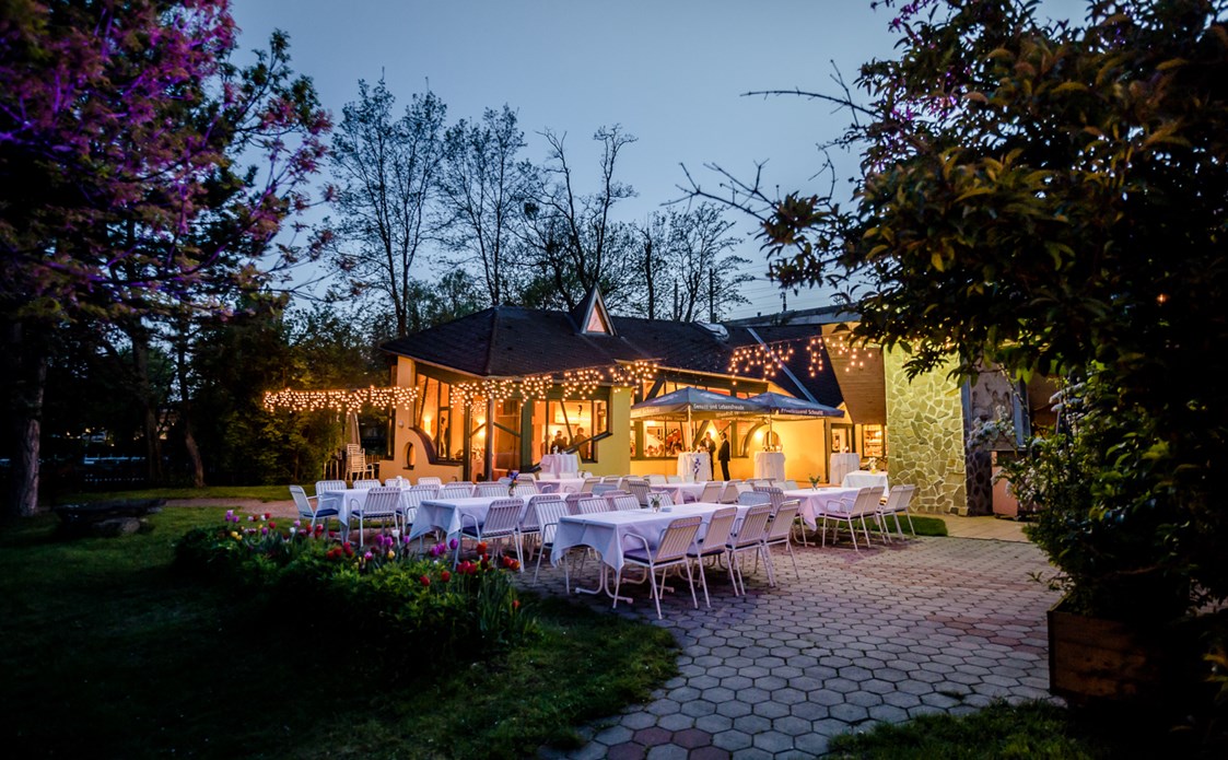 Hochzeit: Abendstimmung an der La Creperie.
Foto © weddingreport.at - La Creperie