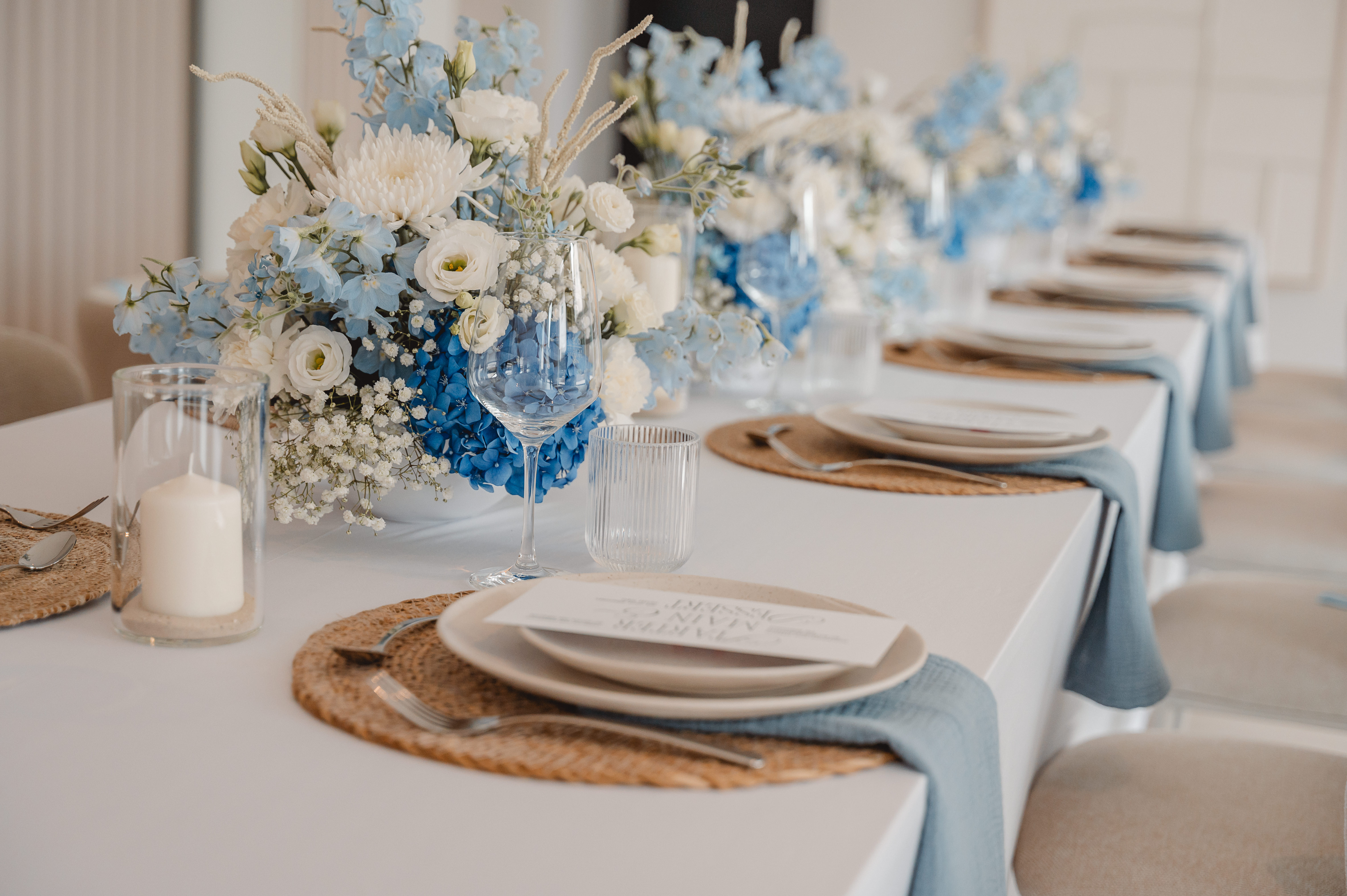 Hochzeit: Tischdeko - Hotel Lehn