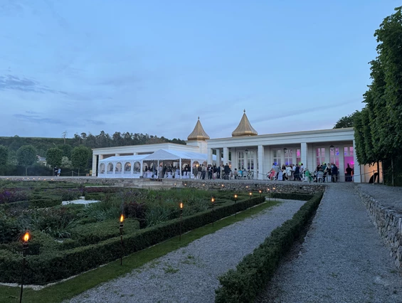 Hochzeitslocation: Botanischer Garten Schloss Bieberstein