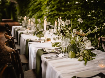Hochzeit - Umgebung: mit Seeblick - Botanischer Garten Schloss Bieberstein