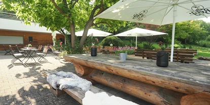 Hochzeit - Geeignet für: Private Feier (Taufe, Erstkommunion,...) - Leonberg (Böblingen) - Biergarten - Landhotel Waldheim - Hotel, Restaurant & Catering