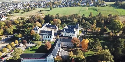 Wedding - Troisdorf - Vogelperspektive vom Schloßhotel - Schmatz Catering - Schlosshotel Domäne Walberberg