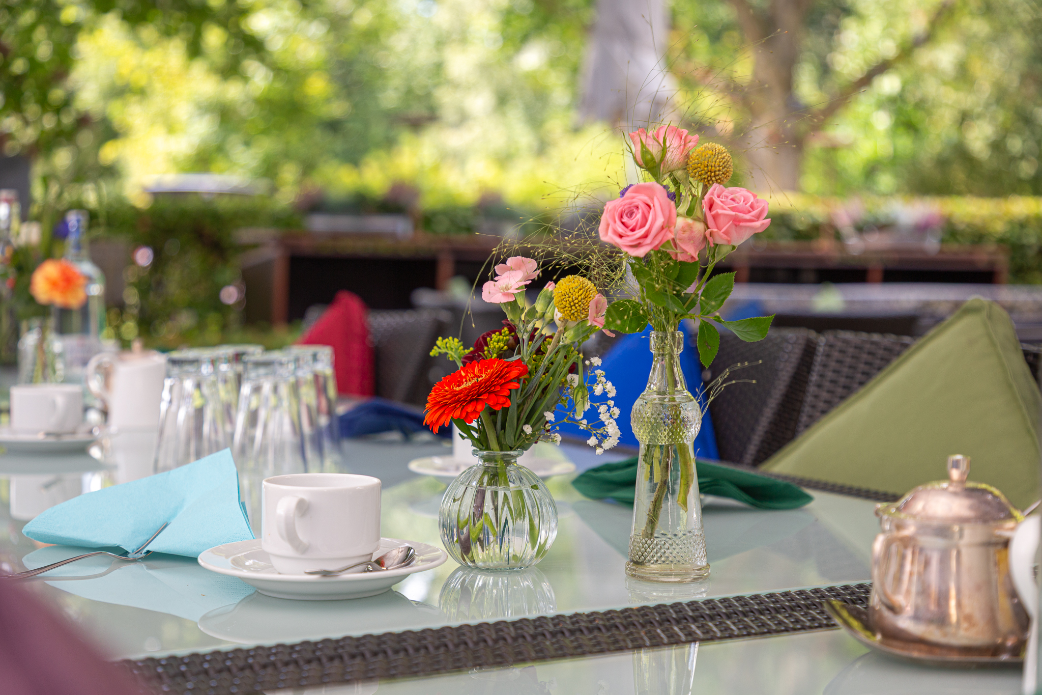 Hochzeitslocation: LaubenGarten Terrasse - Mintrops Land Hotel Burgaltendorf