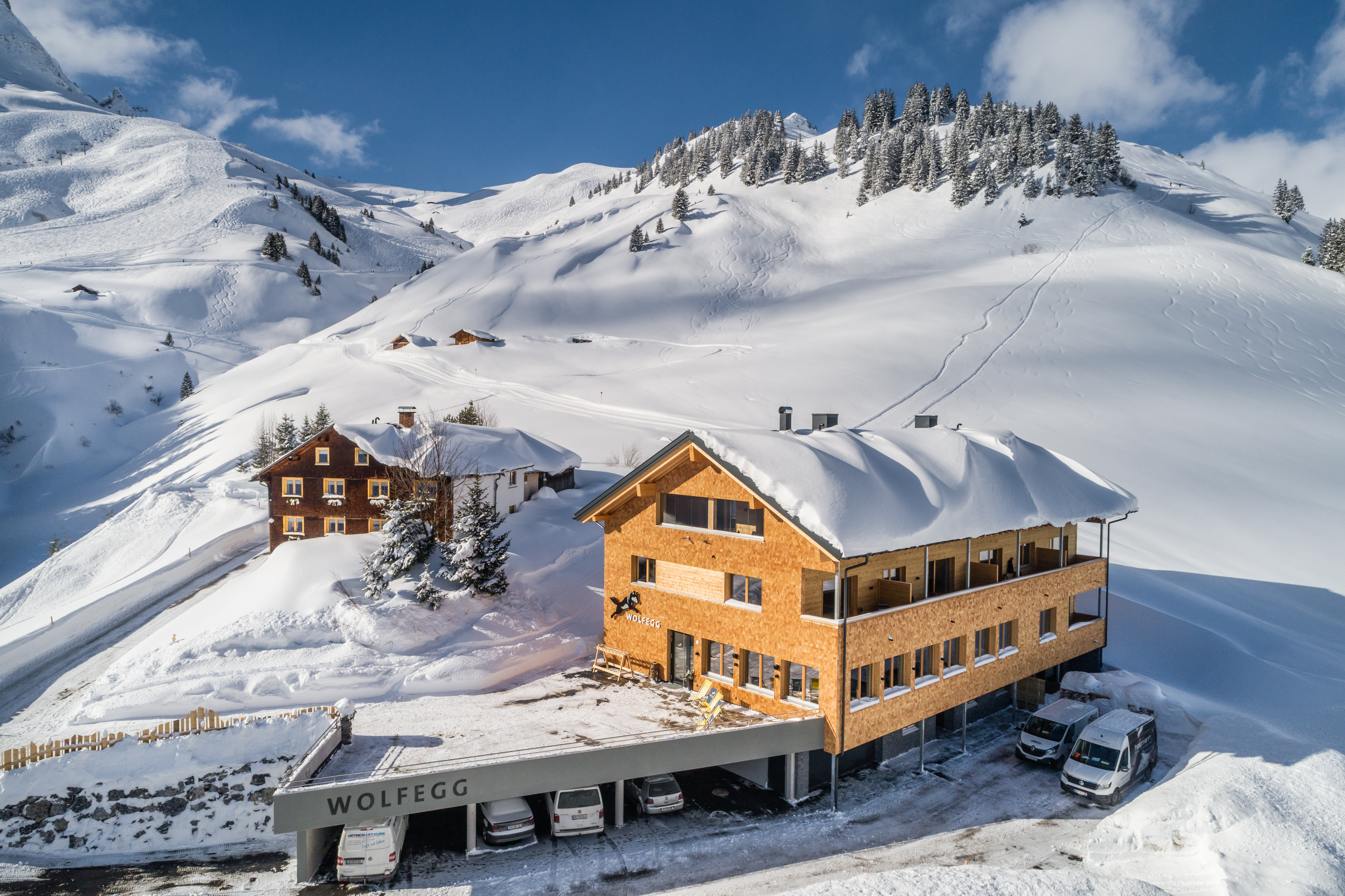 Hochzeit: Außenansicht Winter II - WOLFEGG Erlebniszeit