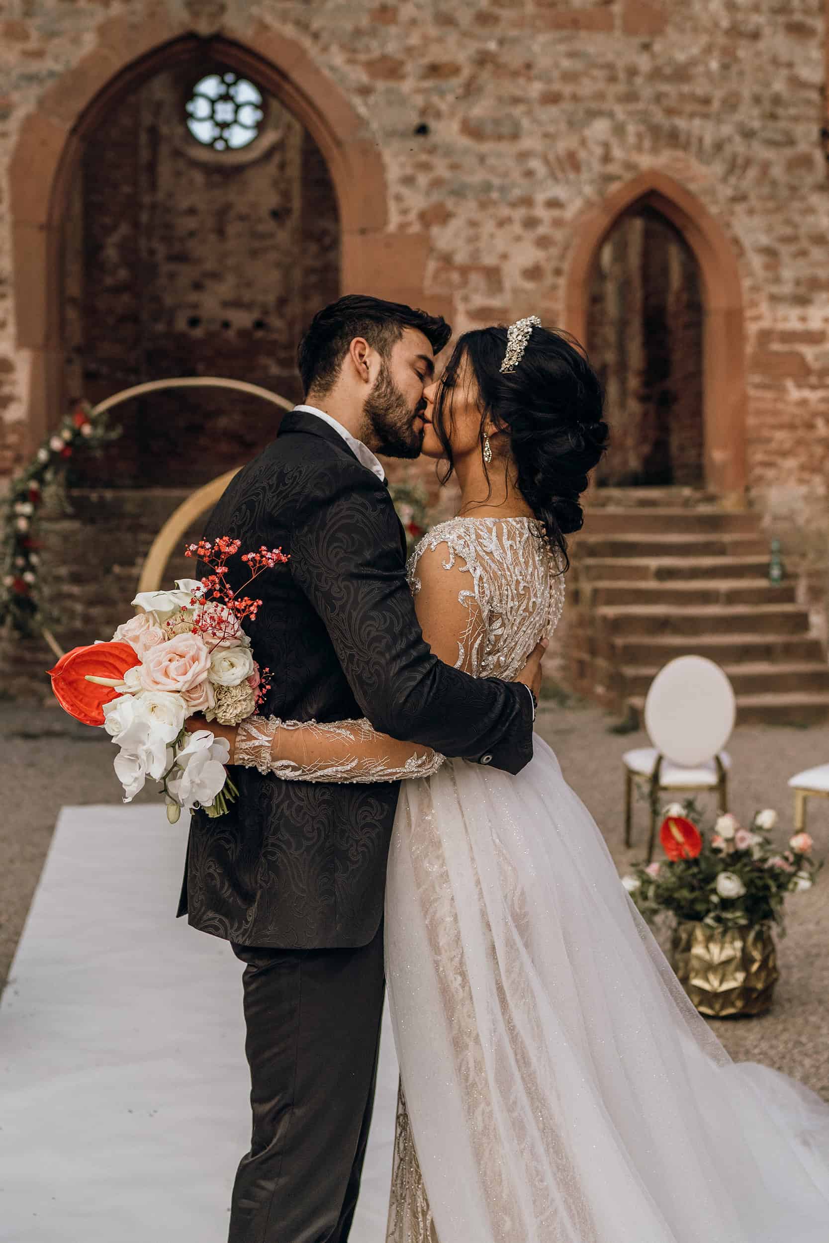 Hochzeitslocation: KONRAD2 auf der Klosterruine Limburg