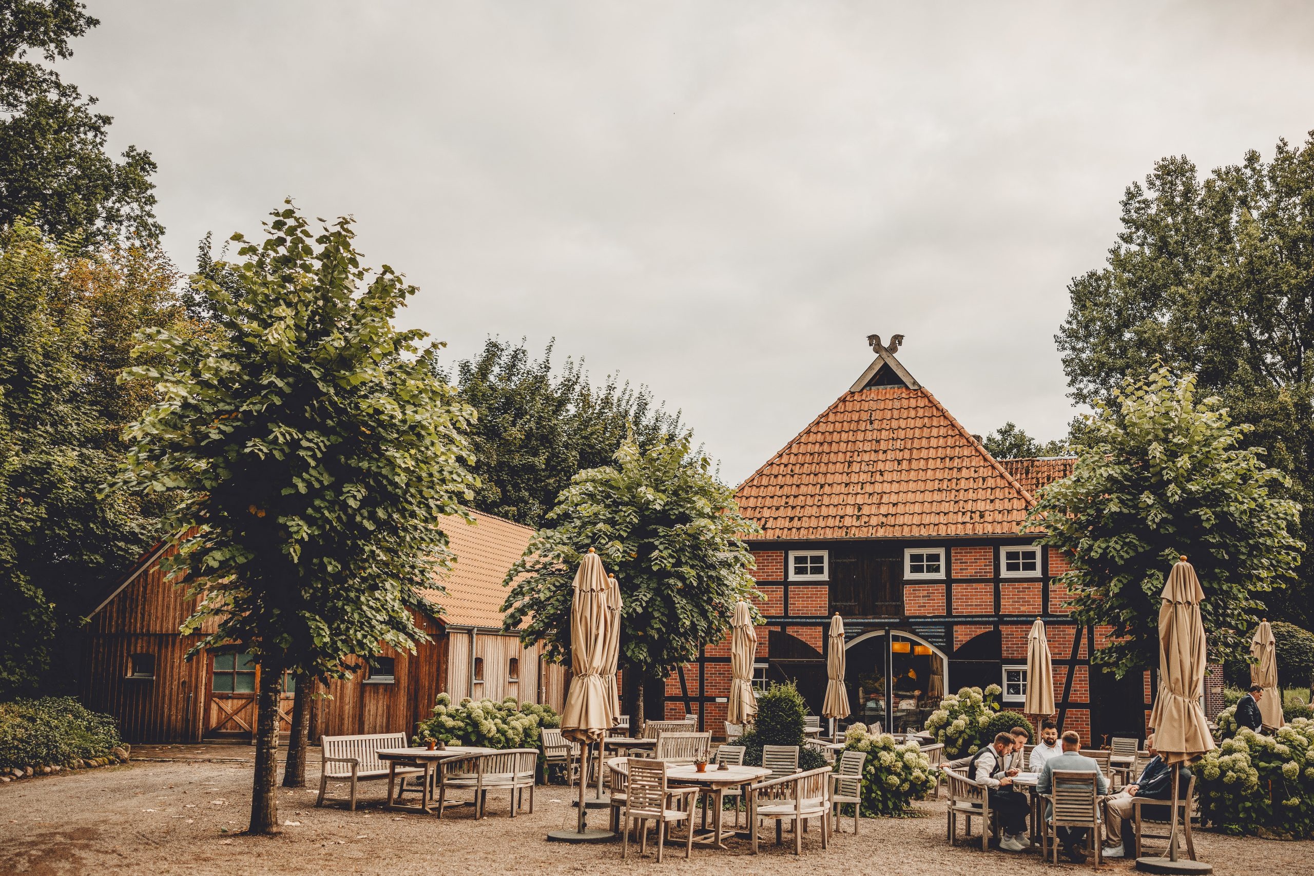 Eggershof Information about the banquet halls Courtyard Café