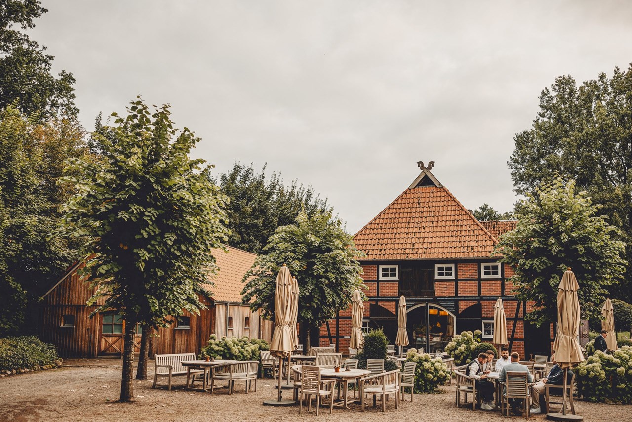 Eggershof Informazioni sulle sale da ballo Courtyard Café