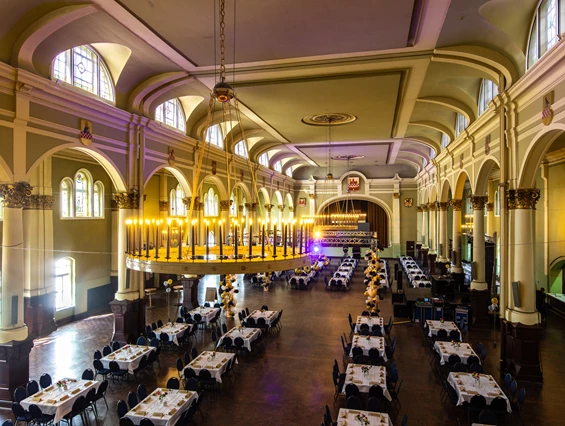 Hochzeit: Innenansicht bei einem Abiball - Historische Schützenhalle & Restaurant Castello