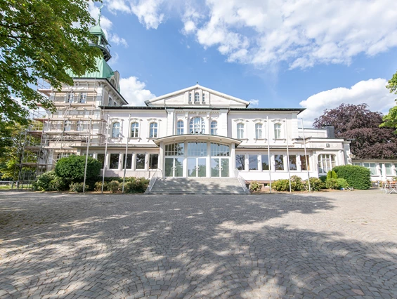 Hochzeit: Außenansicht - Historische Schützenhalle & Restaurant Castello