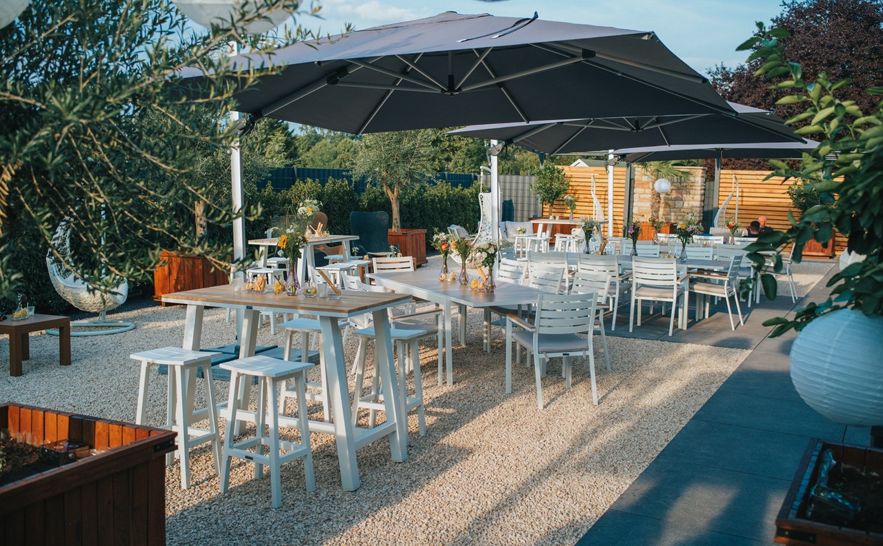 Eindruckwerk GmbH Informatie over de balzalen Buitenruimte