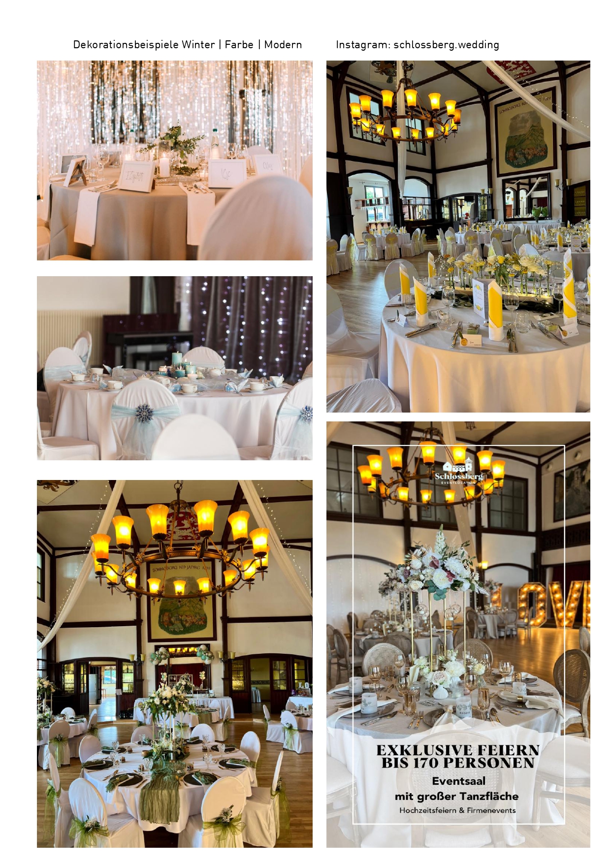 Schlossberg Eventlocation Informazioni sulle sale da ballo Sala eventi
