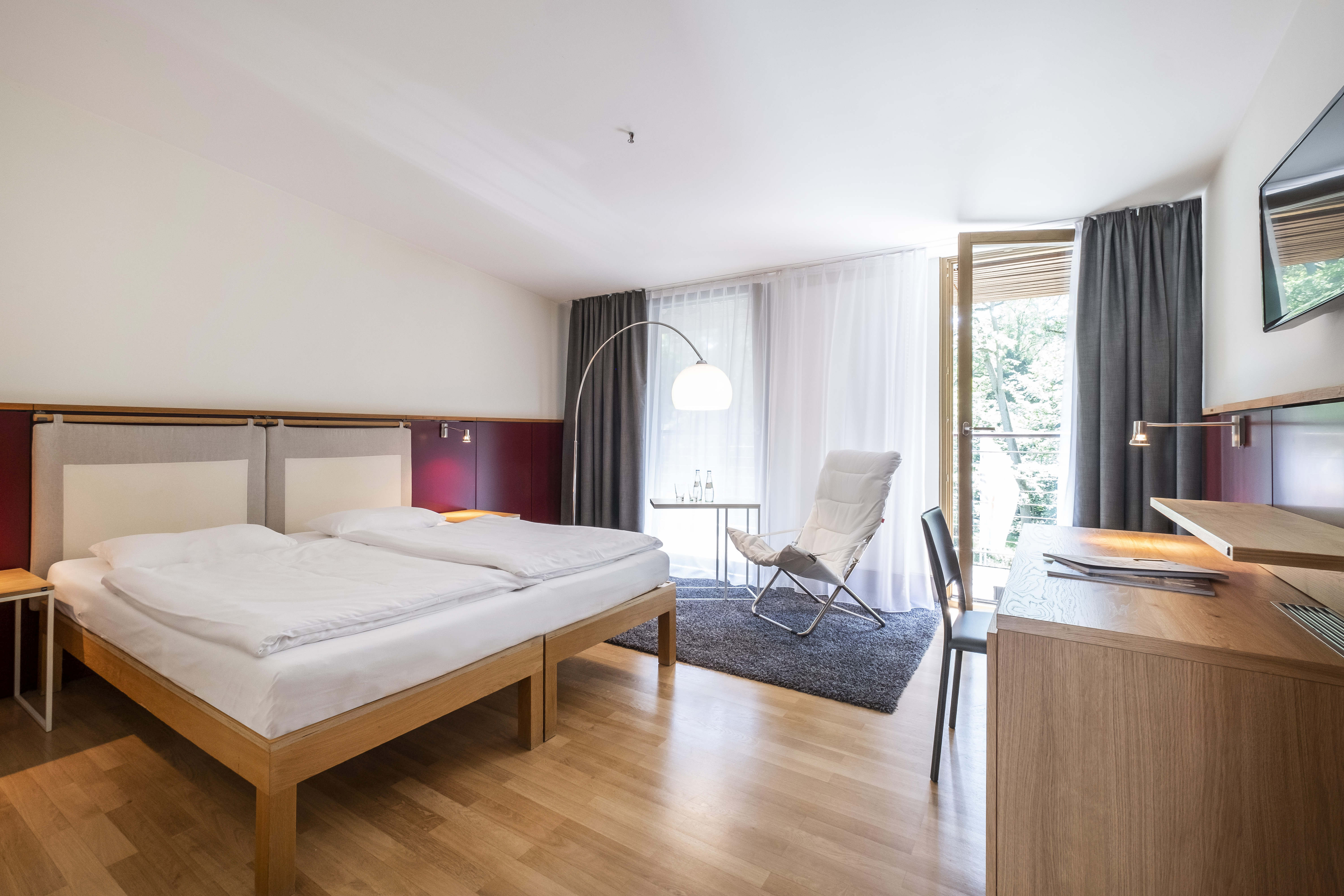 Hochzeitslocation: Zimmer im Haupthaus - Ringehotel Schorfheide | Waldresort Werbellinsee