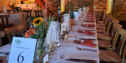Matrimonio - Flonheim - Eventscheune - Spätsommer - Altes Weingut Moebus