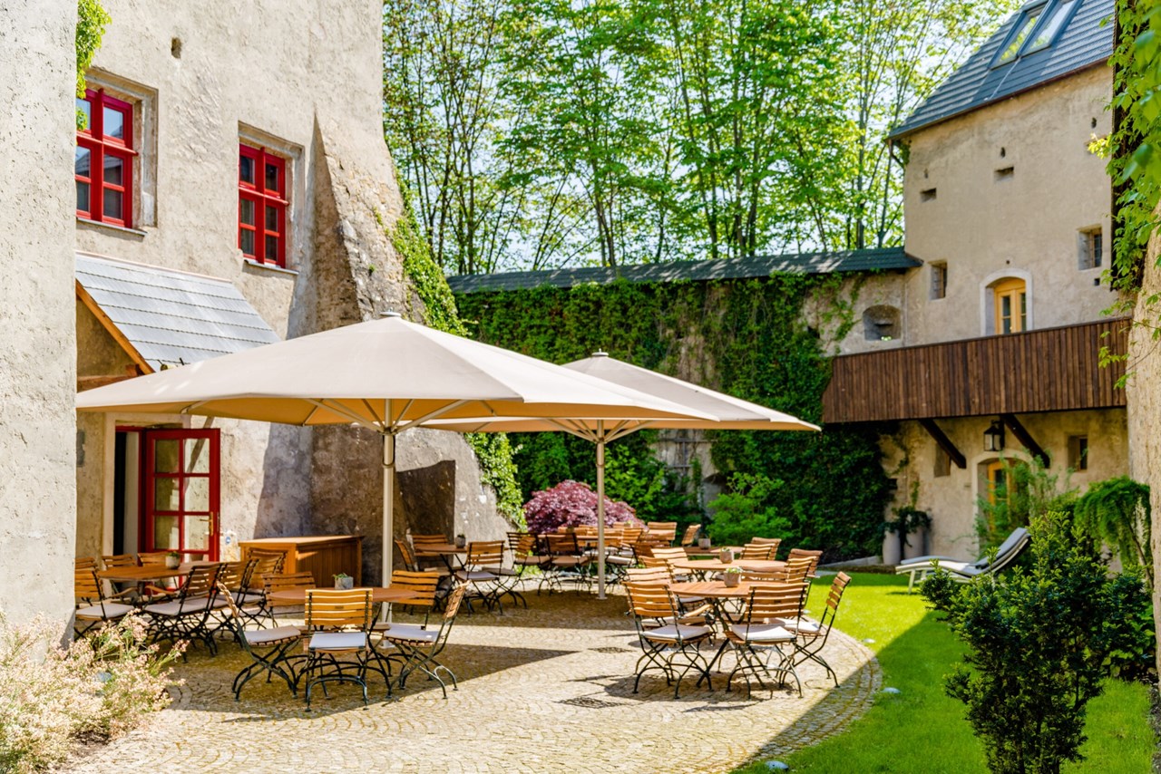 Hotel Schloss Gabelhofen Informations sur les salles de bal Café du Château