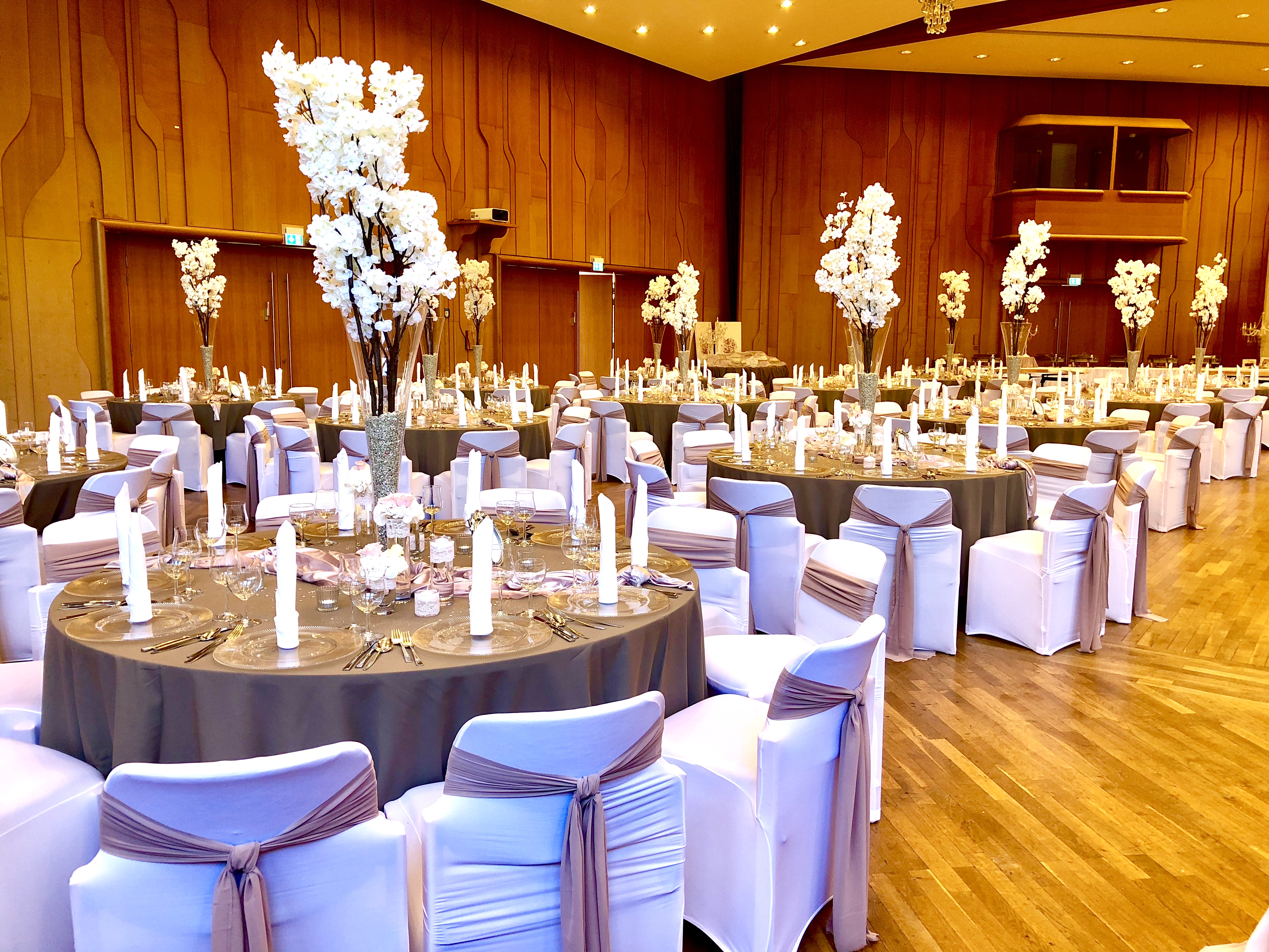 Hochzeit: Großer Saal (bis 280 Personen) - Kurhaus Bad Krozingen 